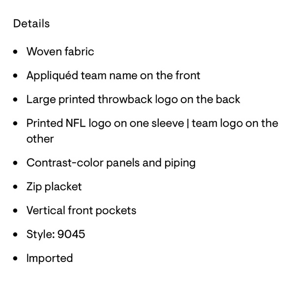 Philadelphia Eagles Full-Zip Track Jacket - Picture 6 of 7